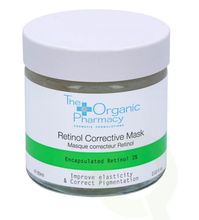 The Organic Pharmacy Retinol Corrective Mask 60 ml Improve Elasticity & Correct Pigmentation in de groep BEAUTY & HEALTH / Huidsverzorging / Gezicht / Maskers bij TP E-commerce Nordic AB (C56261)