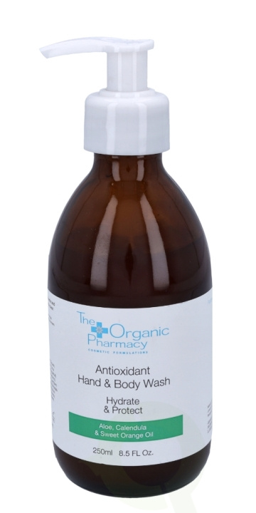 The Organic Pharmacy Antioxidant Hand & Body Wash 250 ml Aloe, Calendula & Sweet Orange Oil in de groep BEAUTY & HEALTH / Huidsverzorging / Lichaamsverzorging / Bad- en douchegels bij TP E-commerce Nordic AB (C56266)