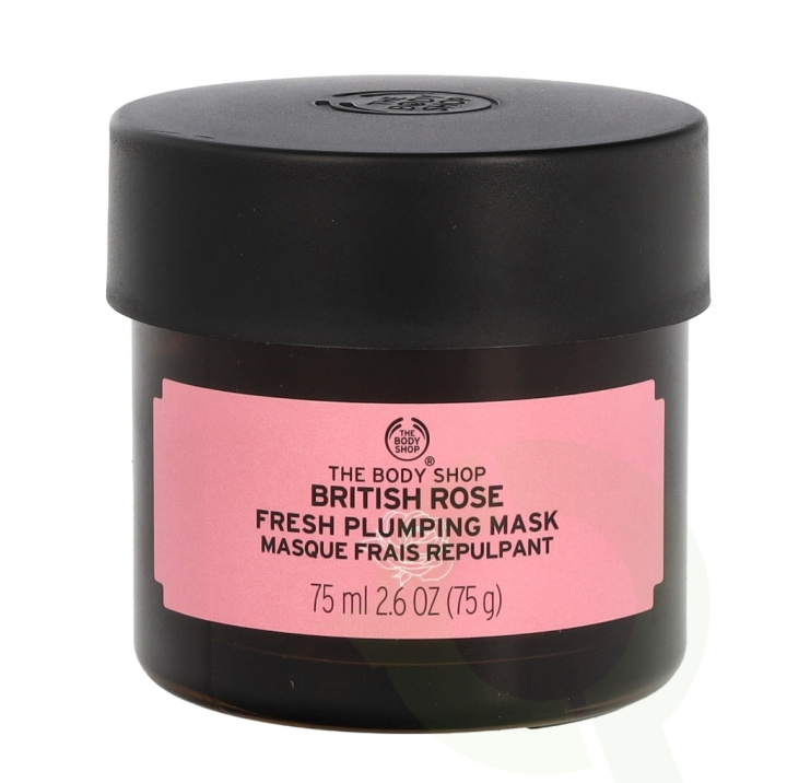 The Body Shop Fresh Plumping Mask 75 ml British Rose in de groep BEAUTY & HEALTH / Huidsverzorging / Gezicht / Maskers bij TP E-commerce Nordic AB (C56317)