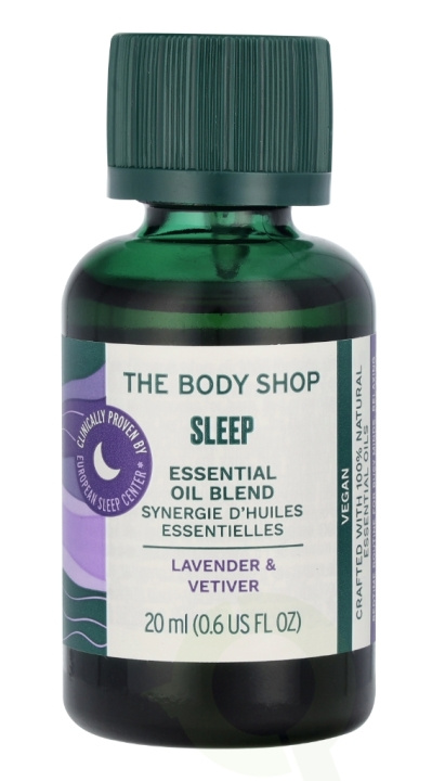 The Body Shop Sleep Essential Oil Blend 20 ml Lavender & Vetiver in de groep BEAUTY & HEALTH / Huidsverzorging / Lichaamsverzorging / Lichaamsolie bij TP E-commerce Nordic AB (C56365)