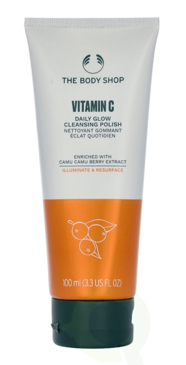 The Body Shop Daily Glow Cleansing Polish 100 ml Vitamin C in de groep BEAUTY & HEALTH / Huidsverzorging / Gezicht / Scrub / Peeling bij TP E-commerce Nordic AB (C56383)