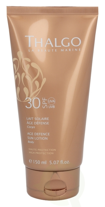 Thalgo Sun Age Defence Sun Lotion SPF30 150 ml in de groep BEAUTY & HEALTH / Huidsverzorging / Zonnebank / Zonnebescherming bij TP E-commerce Nordic AB (C56424)