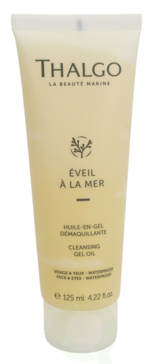 Thalgo Eveil A La Mer Cleansing Gel-Oil 125 ml Face & Eyes - Waterproof in de groep BEAUTY & HEALTH / Huidsverzorging / Gezicht / Schoonmaak bij TP E-commerce Nordic AB (C56447)