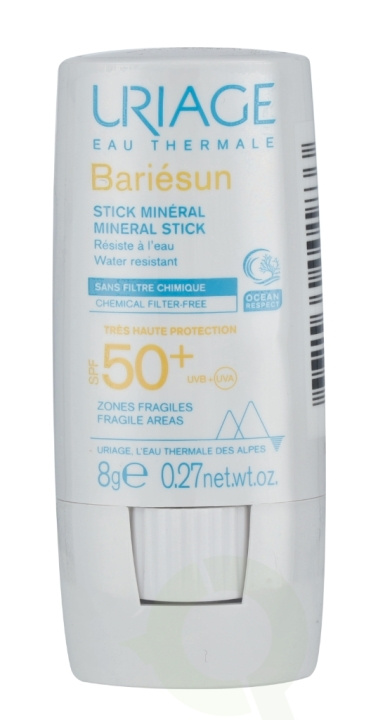 Uriage Bariesun Stick SPF50+ 8 gr in de groep BEAUTY & HEALTH / Huidsverzorging / Zonnebank / Zonnebescherming bij TP E-commerce Nordic AB (C56528)