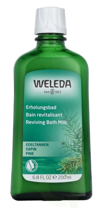 Weleda Pine Reviving Bath Milk 200 ml in de groep BEAUTY & HEALTH / Huidsverzorging / Lichaamsverzorging / Bad- en douchegels bij TP E-commerce Nordic AB (C56732)