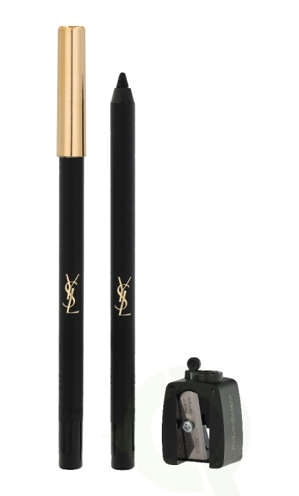 Yves Saint Laurent YSL Dessin Du Regard Waterproof Color Eye Pencil 1.2 gr #1 Black in de groep BEAUTY & HEALTH / Makeup / Ogen & Wenkbrauwen / Wenkbrauwpotloden bij TP E-commerce Nordic AB (C56805)