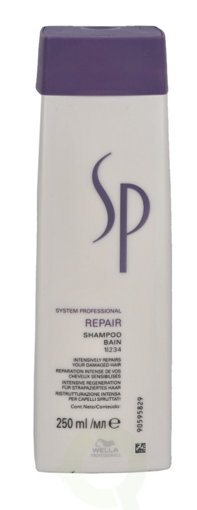 Wella SP - Repair Shampoo 250 ml For Damaged Hair in de groep BEAUTY & HEALTH / Haar & Styling / Haarverzorging / Shampoo bij TP E-commerce Nordic AB (C56841)