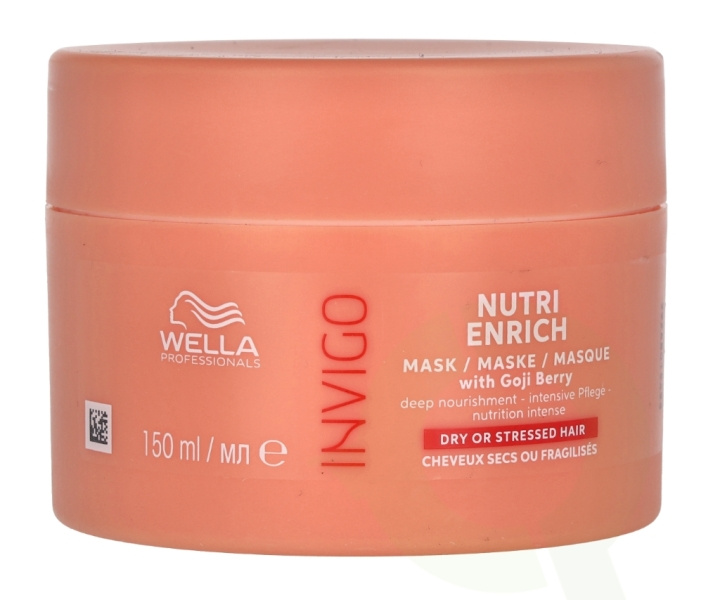 Wella Invigo - Nutri-Enrich Deep Nourishing Mask 150 ml With Goji Berry in de groep BEAUTY & HEALTH / Haar & Styling / Haarverzorging / Haarmasker bij TP E-commerce Nordic AB (C56865)