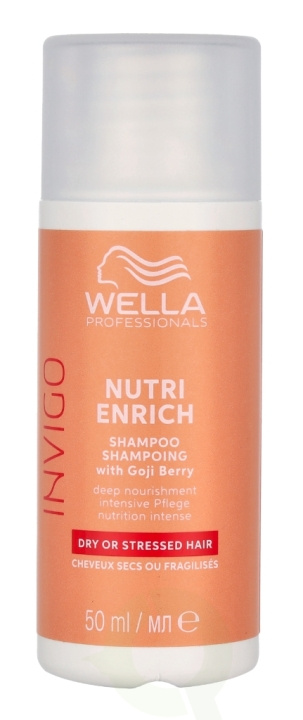 Wella Invigo - Nutri-Enrich Deep Nourishing Shampoo 50 ml With Goij Berry/Dry Or Stressed Hair in de groep BEAUTY & HEALTH / Haar & Styling / Haarverzorging / Shampoo bij TP E-commerce Nordic AB (C56866)