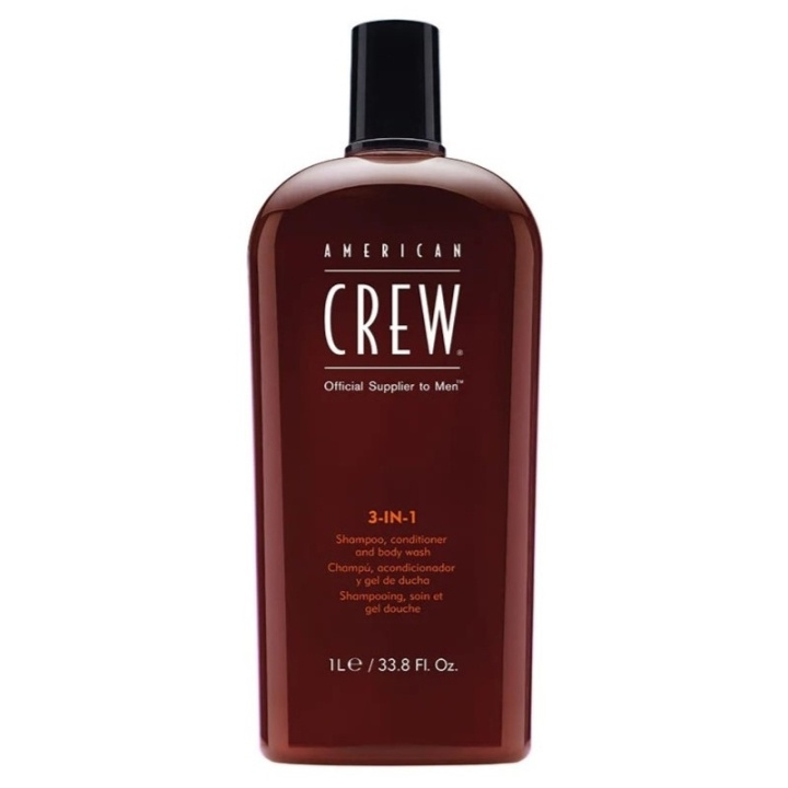 American Crew Classic 3-in-1 1000ml in de groep BEAUTY & HEALTH / Haar & Styling / Haarverzorging / Shampoo bij TP E-commerce Nordic AB (C56935)