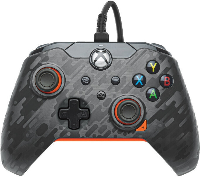 PDP Gaming Wired Controller - Atomic Carbon, PC / Xbox in de groep HOME ELECTRONICS / Spelconsoles en accessoires / Xbox Series X bij TP E-commerce Nordic AB (C57196)