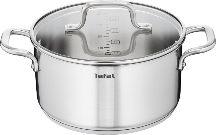 Tefal Virtuoso gryta, 24 cm / 5,3 L, rostfritt stål in de groep HUISHOUDEN & TUIN / Keukengerei / Potten & Pannen bij TP E-commerce Nordic AB (C57452)