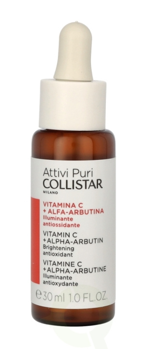 Collistar Pure Actives Vitamine C + Aplha-Arbutin Serum 30 ml in de groep BEAUTY & HEALTH / Huidsverzorging / Gezicht / Huidserum bij TP E-commerce Nordic AB (C57545)