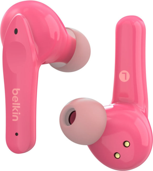 Belkin Soundform Nano - Hörlurar för barn, rosa in de groep HOME ELECTRONICS / Audio & Beeld / Koptelefoon & Accessoires / Koptelefoon bij TP E-commerce Nordic AB (C57789)