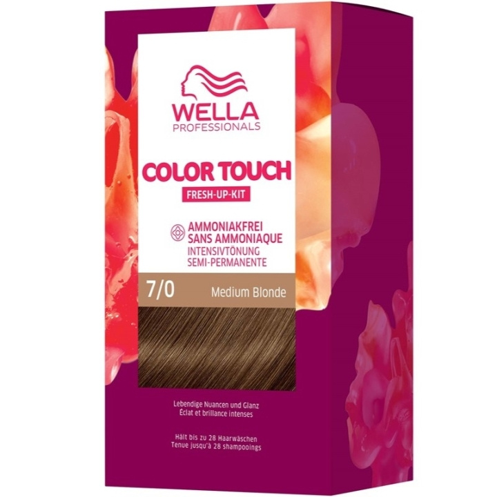 Wella Color Touch Pure Naturals 7/0 Medium Blonde in de groep BEAUTY & HEALTH / Haar & Styling / Haarverzorging / Haarverf / Haarverf & Kleurbommen bij TP E-commerce Nordic AB (C57924)