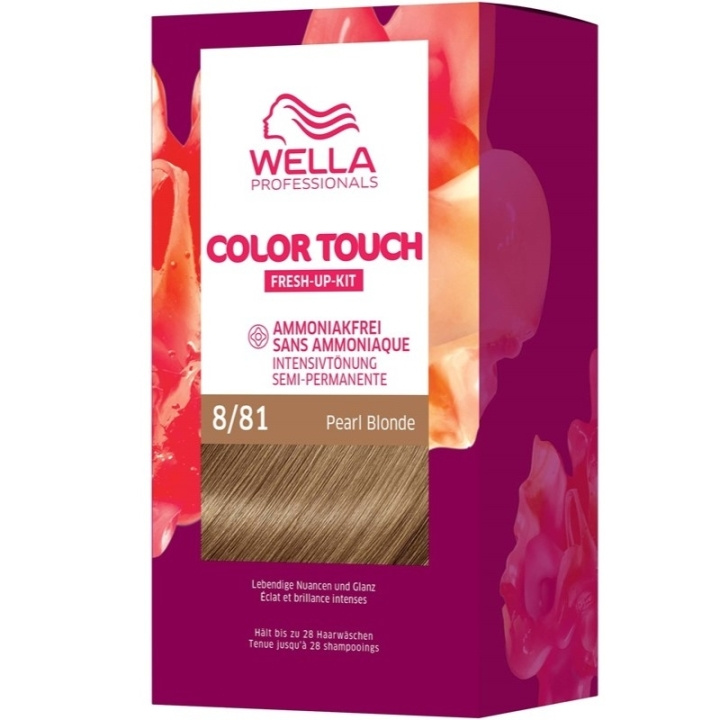 Wella Color Touch Rich Naturals 8/81 Pearl Blonde in de groep BEAUTY & HEALTH / Haar & Styling / Haarverzorging / Haarverf / Haarverf & Kleurbommen bij TP E-commerce Nordic AB (C57936)