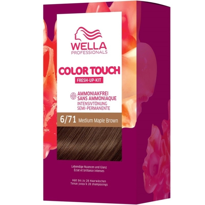 Wella Color Touch Deep Browns 6/71 Medium Maple Brown in de groep BEAUTY & HEALTH / Haar & Styling / Haarverzorging / Haarverf / Haarverf & Kleurbommen bij TP E-commerce Nordic AB (C57938)