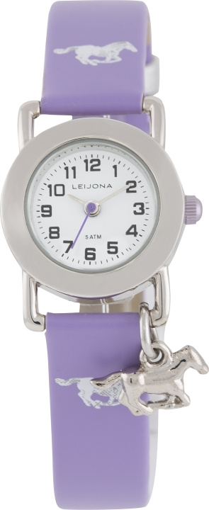 Leijona 5323-780 armbandsur, 22 mm, silver in de groep SPORT, VRIJE TIJD & HOBBY / Accessoires / Klokken bij TP E-commerce Nordic AB (C57973)