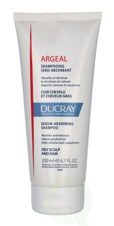 Ducray Argeal Serum-Absorbing Shampoo 200 ml in de groep BEAUTY & HEALTH / Haar & Styling / Haarverzorging / Shampoo bij TP E-commerce Nordic AB (C58241)