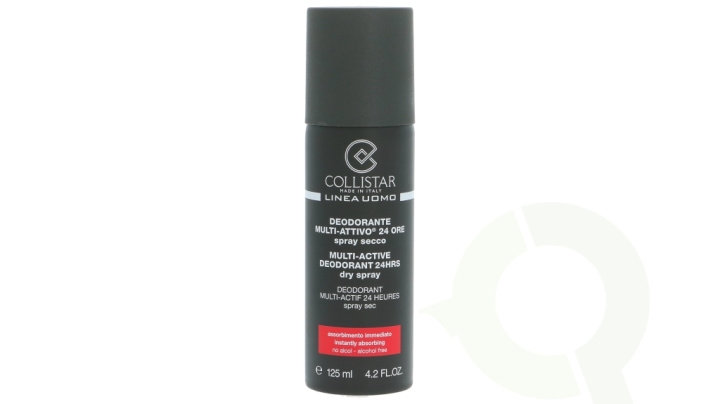 Collistar Linea Uomo Multi-Active 24H Deo Spray 125 ml in de groep BEAUTY & HEALTH / Geuren & Parfum / Deodorant / Deodorant voor mannen bij TP E-commerce Nordic AB (C58268)