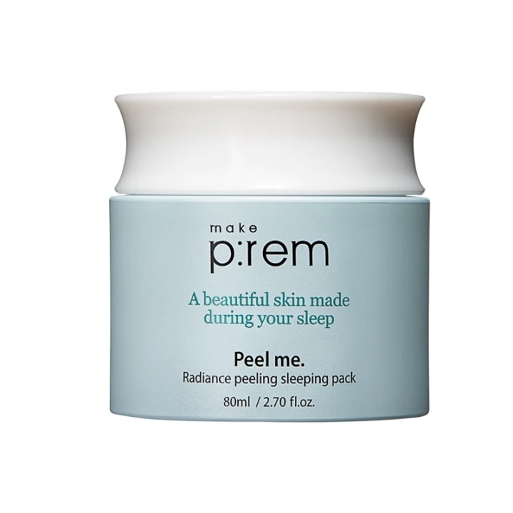 Make P:rem Peel Me. Radiance Peeling Sleeping Pack 80ml in de groep BEAUTY & HEALTH / Huidsverzorging / Gezicht / Scrub / Peeling bij TP E-commerce Nordic AB (C58341)