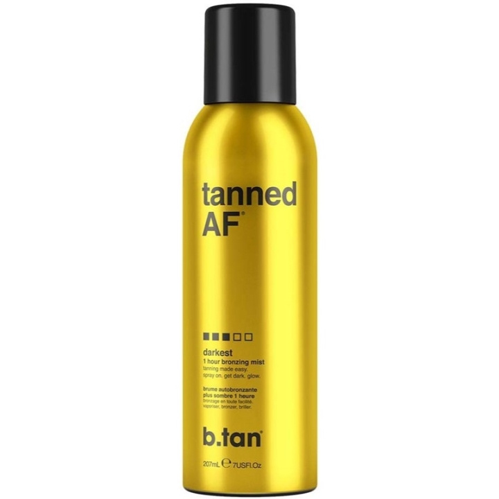 b.tan Tanned AF Self Tan Bronzing Mist 207ml in de groep BEAUTY & HEALTH / Huidsverzorging / Zonnebank / Bruin zonder zon bij TP E-commerce Nordic AB (C58420)