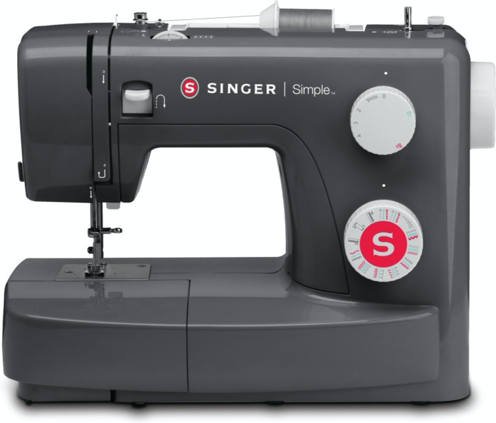 Singer Simple 3223 mörkgrå symaskin in de groep HUISHOUDEN & TUIN / Huishoudelijke apparaten / Naaimachine & Accessoires / Naaimachines bij TP E-commerce Nordic AB (C58451)