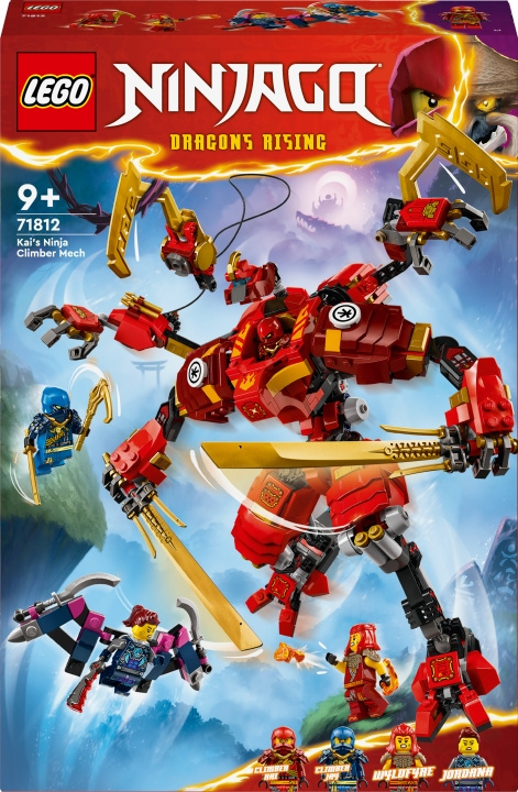 LEGO Ninjago 71812 - Kais ninja klätterrobot in de groep SPEELGOED, KINDER- & BABYPRODUCTEN / Speelgoed / Bouwspeelgoed / Lego bij TP E-commerce Nordic AB (C58539)