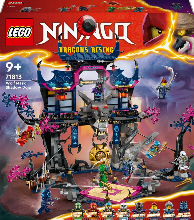 LEGO Ninjago 71813 - Wolf mask shadow dojo in de groep SPEELGOED, KINDER- & BABYPRODUCTEN / Speelgoed / Bouwspeelgoed / Lego bij TP E-commerce Nordic AB (C58542)