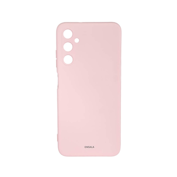 Onsala Mobilskal med Silikonkänsla Chalk Pink - Samsung A05s 4G in de groep SMARTPHONE & TABLETS / Mobielbescherming / Samsung bij TP E-commerce Nordic AB (C58603)