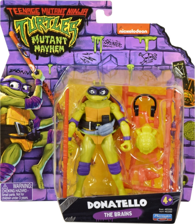 Teenage Mutant Ninja Turtles: Mutant Mayhem Donatello Figur in de groep SPEELGOED, KINDER- & BABYPRODUCTEN / Speelgoed / Figuren, Miniaturen & accessoires bij TP E-commerce Nordic AB (C59134)