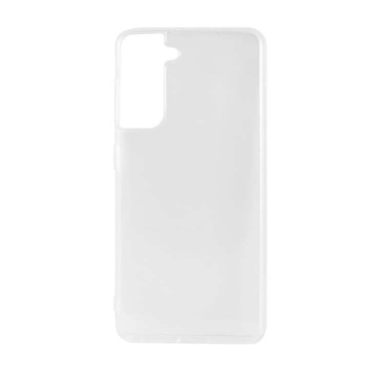 Essentials Samsung Galaxy S21 TPU back cover, Transparent in de groep SMARTPHONE & TABLETS / Mobielbescherming / Samsung bij TP E-commerce Nordic AB (C59147)