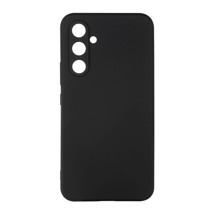 Essentials Samsung Galaxy A54 5G silicone back cover, black in de groep SMARTPHONE & TABLETS / Mobielbescherming / Samsung bij TP E-commerce Nordic AB (C59206)