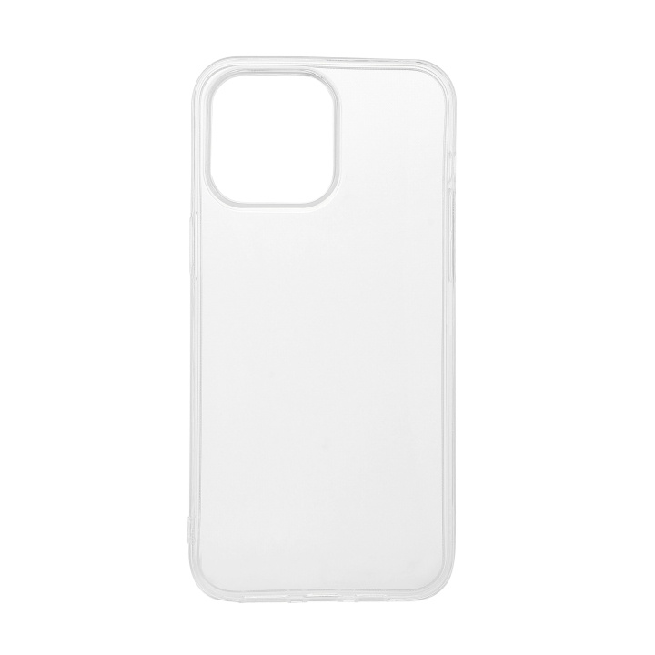 Essentials iPhone 14 Pro Max TPU back cover, Transparent in de groep SMARTPHONE & TABLETS / Mobielbescherming / Apple / iPhone 14 bij TP E-commerce Nordic AB (C59494)