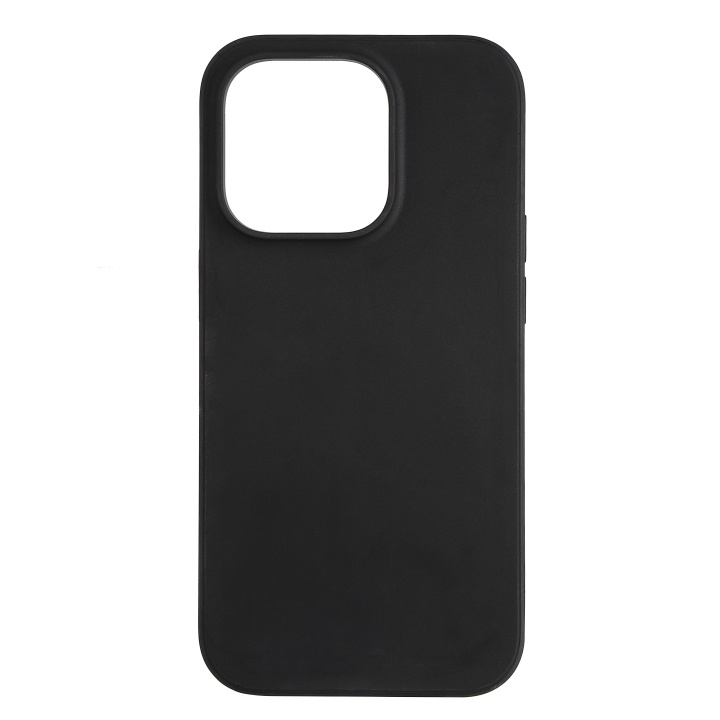 Essentials iPhone 14 Pro recycled TPU cover, black in de groep SMARTPHONE & TABLETS / Mobielbescherming / Apple / iPhone 14 bij TP E-commerce Nordic AB (C59525)