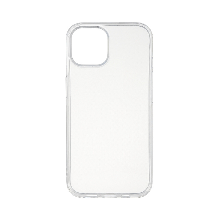 Essentials iPhone 15 TPU back cover, transparent in de groep SMARTPHONE & TABLETS / Mobielbescherming / Apple / iPhone 15 bij TP E-commerce Nordic AB (C59539)