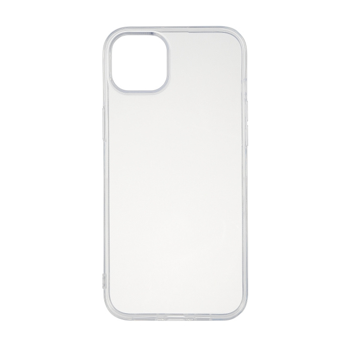 Essentials iPhone 15 Plus TPU back cover, transparent in de groep SMARTPHONE & TABLETS / Mobielbescherming / Apple / iPhone 15 bij TP E-commerce Nordic AB (C59540)