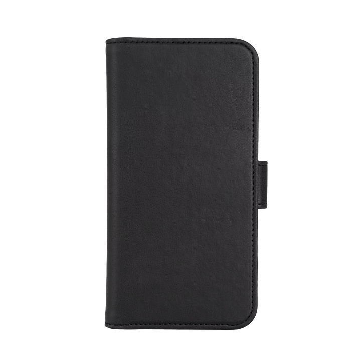 Essentials iPhone 15 PU wallet, recycled materials, detachable, black in de groep SMARTPHONE & TABLETS / Mobielbescherming / Apple / iPhone 15 bij TP E-commerce Nordic AB (C59567)