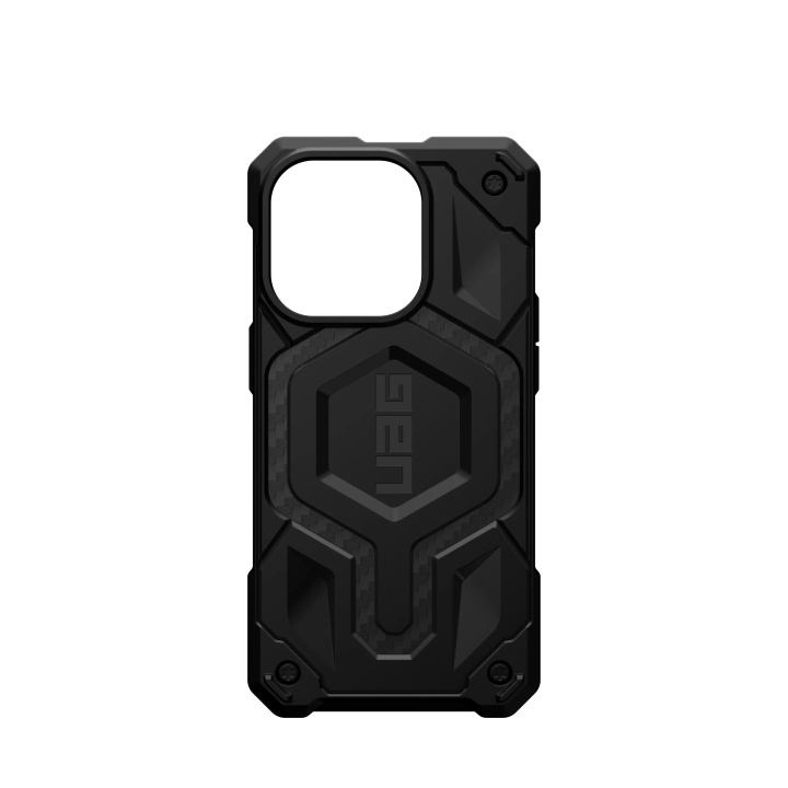 Urban Armor Gear iPhone 14 Pro Monarch Pro Magsafe,Carbon Fibe in de groep SMARTPHONE & TABLETS / Mobielbescherming / Apple / iPhone 14 bij TP E-commerce Nordic AB (C59648)