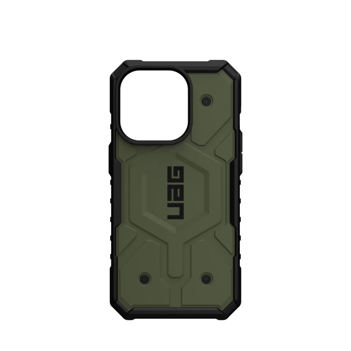 Urban Armor Gear iPhone 14 Pro Pathfinder Magsafe, Olive in de groep SMARTPHONE & TABLETS / Mobielbescherming / Apple / iPhone 14 bij TP E-commerce Nordic AB (C59660)