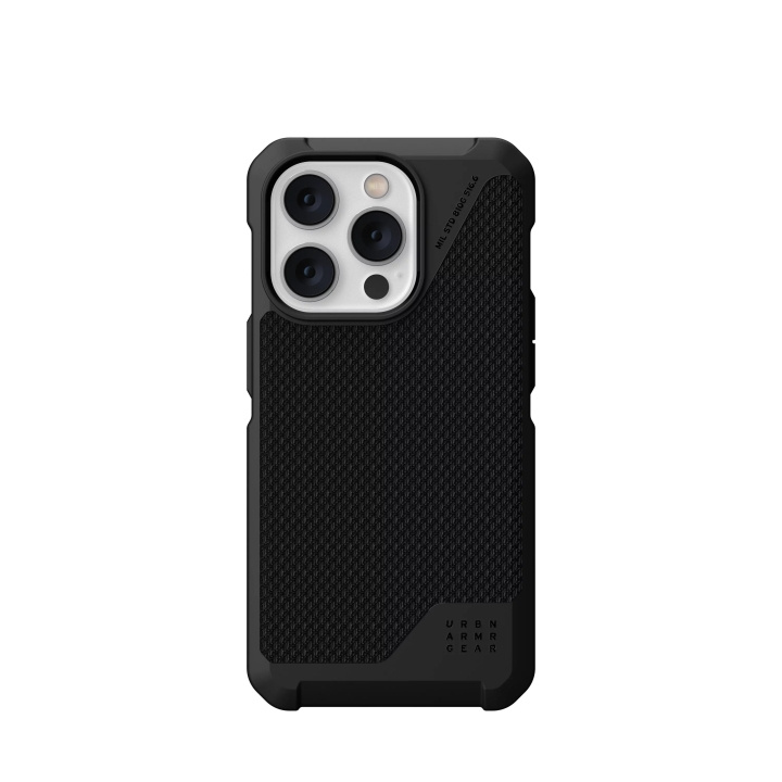 Urban Armor Gear iPhone 14 Pro Metropolis LT - Kevlar Black in de groep SMARTPHONE & TABLETS / Mobielbescherming / Apple / iPhone 14 bij TP E-commerce Nordic AB (C59664)