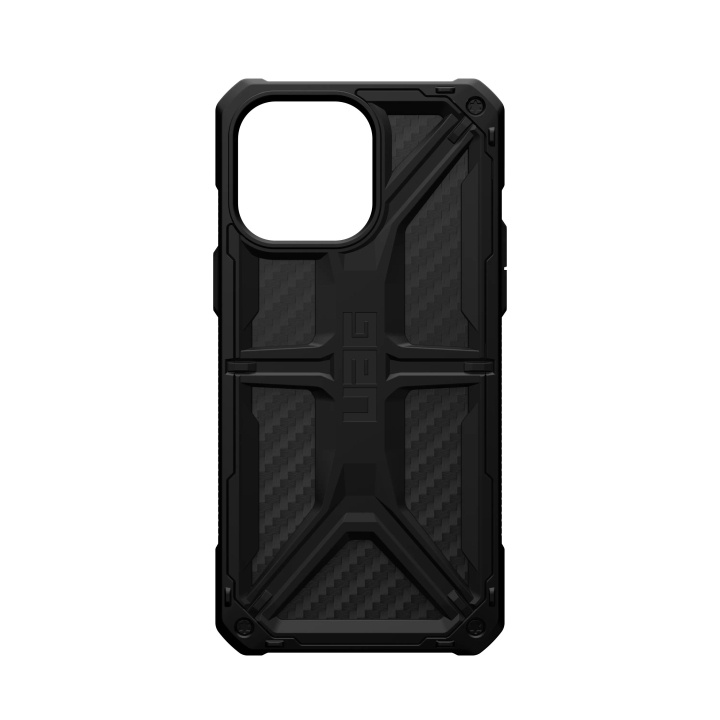 Urban Armor Gear iPhone 14 Pro Max Monarch - Carbon Fiber in de groep SMARTPHONE & TABLETS / Mobielbescherming / Apple / iPhone 14 bij TP E-commerce Nordic AB (C59678)