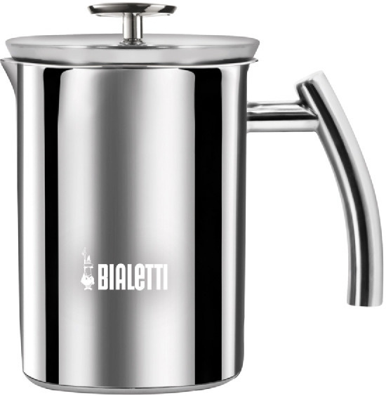 Bialetti mjölkskummare, 1 L, rostfritt stål in de groep HUISHOUDEN & TUIN / Huishoudelijke apparaten / Koffiezetapparaten en accessoires / Melkopschuimers bij TP E-commerce Nordic AB (C60110)