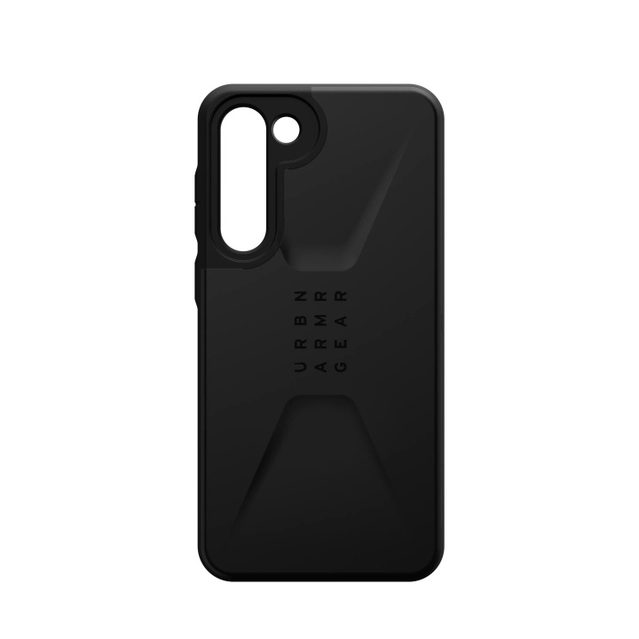 Urban Armor Gear Galaxy S23 Plus Civilian - Black in de groep SMARTPHONE & TABLETS / Mobielbescherming / Samsung bij TP E-commerce Nordic AB (C60214)