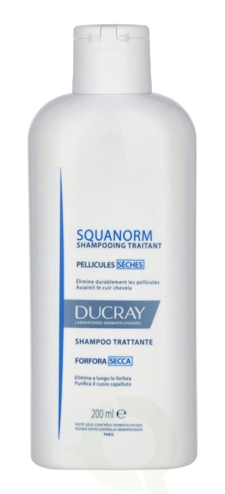 Ducray Squanorm Anti-Dandruff Treatment Shampoo 200 ml in de groep BEAUTY & HEALTH / Haar & Styling / Haarverzorging / Shampoo bij TP E-commerce Nordic AB (C60335)