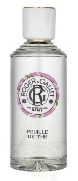 Roger & Gallet Feuille De The Wellbeing Fragrant Water 100 ml Natural Spray in de groep BEAUTY & HEALTH / Huidsverzorging / Gezicht / Gezichtswater en Facemist bij TP E-commerce Nordic AB (C60340)