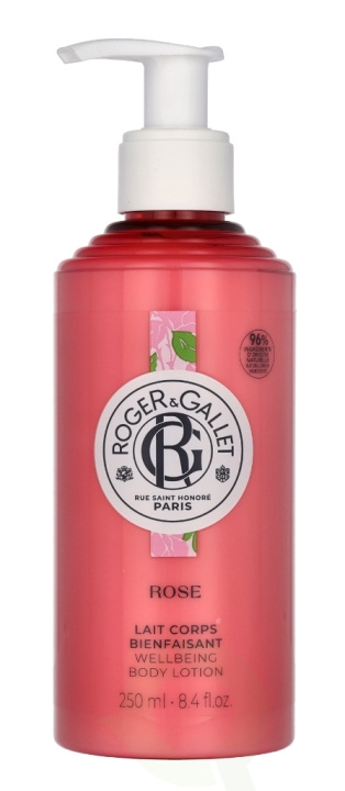 Roger & Gallet Rose Body Lotion 250 ml in de groep BEAUTY & HEALTH / Huidsverzorging / Lichaamsverzorging / Body lotion bij TP E-commerce Nordic AB (C60350)