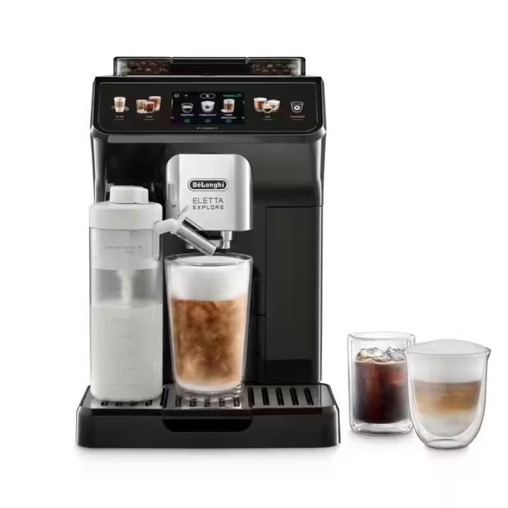 DeLonghi Eletta Explore Cold Brew ECAM450.65.G in de groep HUISHOUDEN & TUIN / Huishoudelijke apparaten / Koffiezetapparaten en accessoires / Espressomachines bij TP E-commerce Nordic AB (C60550)