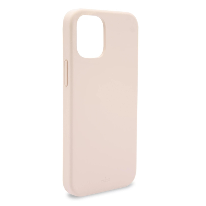 Puro iPhone 12/12 Pro Icon cover rose in de groep SMARTPHONE & TABLETS / Mobielbescherming / Apple / Hobbykleuren / Tanden bleken thuis bij TP E-commerce Nordic AB (C60615)