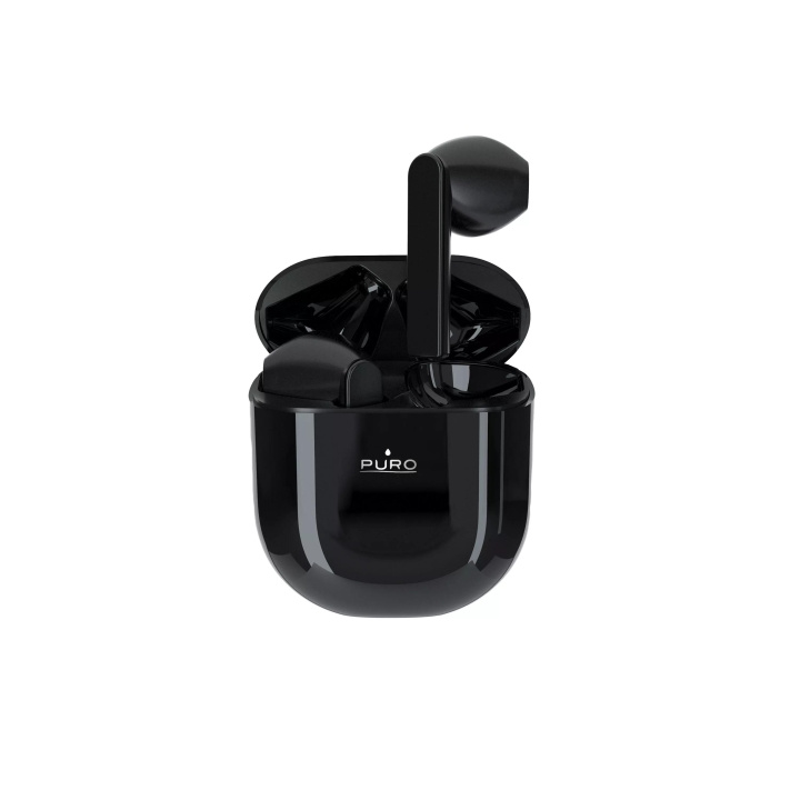 Puro ICON POD 2, Bluetooth-oortelefoon met oplaadbasis, zwart in de groep HOME ELECTRONICS / Audio & Beeld / Koptelefoon & Accessoires / Koptelefoon bij TP E-commerce Nordic AB (C60741)